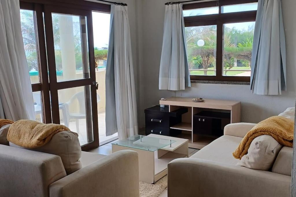 Apartamento A Beira-Mar. Beachfront Apartment Sao Goncalo do Amarante  외부 사진
