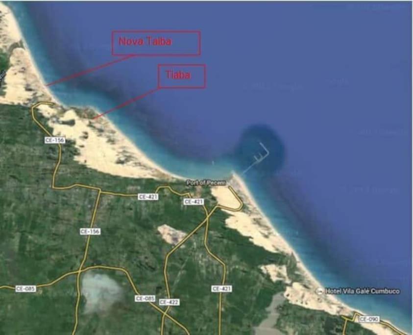 Apartamento A Beira-Mar. Beachfront Apartment Sao Goncalo do Amarante  외부 사진